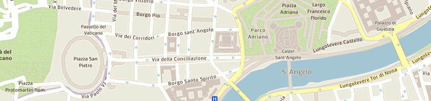 Mappa della impresa call center informativo giubileo 2000 a ROMA