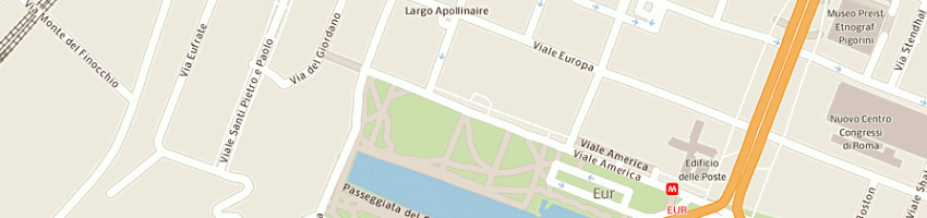 Mappa della impresa codispoti vittoria a ROMA