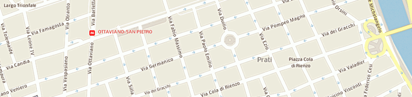 Mappa della impresa gl consulting srl a ROMA