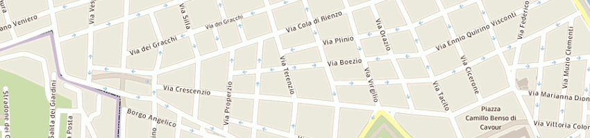 Mappa della impresa verinvest - veronica investimenti societa a responsabilita limitata, in forma abbreviat a ROMA