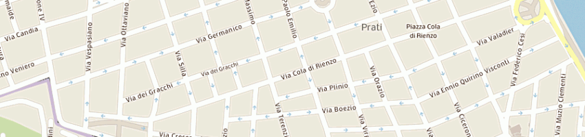 Mappa della impresa moda di roma srl a ROMA