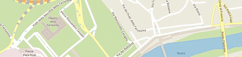 Mappa della impresa associazione point a ROMA