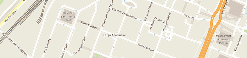 Mappa della impresa cisalfa sport spa a ROMA