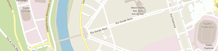 Mappa della impresa rent company srl a ROMA