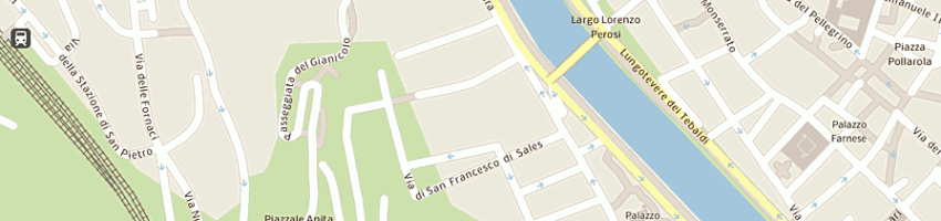Mappa della impresa casa circondariale regina coeli a ROMA