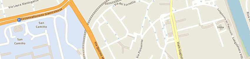 Mappa della impresa centro ricci curbastro - srl a ROMA