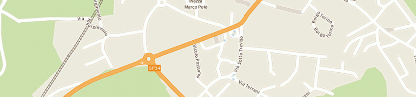 Mappa della impresa agenzia cesar snc di anzanello cesare e de carlo claudia a PONTE DI PIAVE
