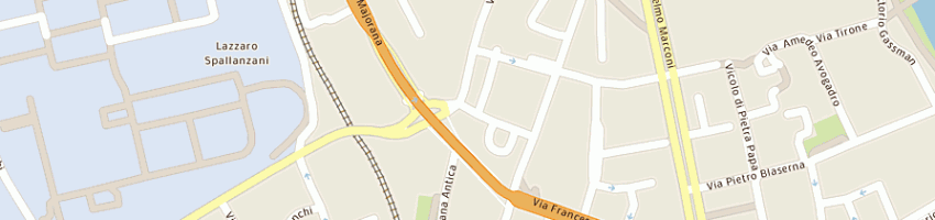 Mappa della impresa lca sas di sabatino piovani a ROMA