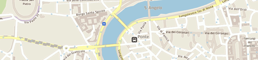 Mappa della impresa ponte vittorio srl a ROMA