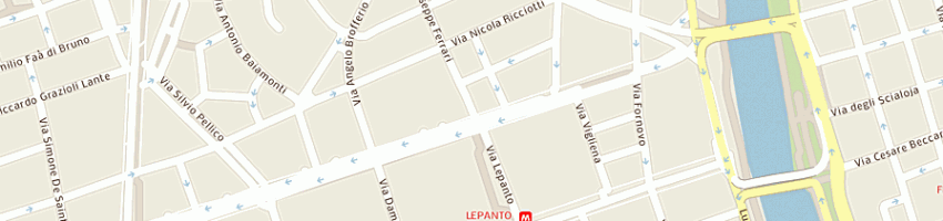 Mappa della impresa studio di consulenza tributaria di matteo a ROMA