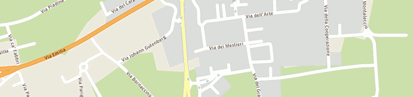 Mappa della impresa carabini franco a SANTARCANGELO DI ROMAGNA