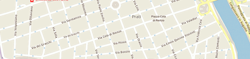 Mappa della impresa prael sistemi spa a ROMA