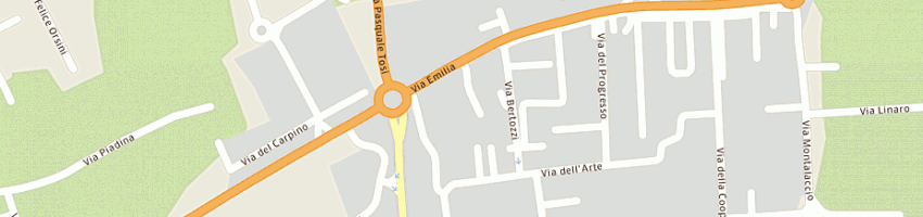 Mappa della impresa metal 2 di pari r e giorgetti g e c snc a SANTARCANGELO DI ROMAGNA