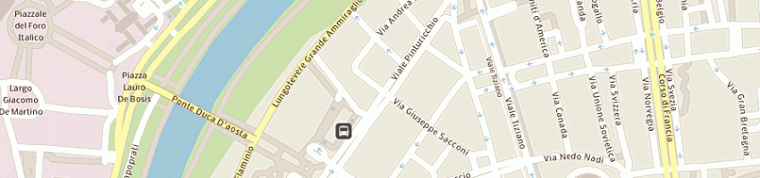 Mappa della impresa bar delle corse di morea antonio e c - societa in nome collet tivo a ROMA