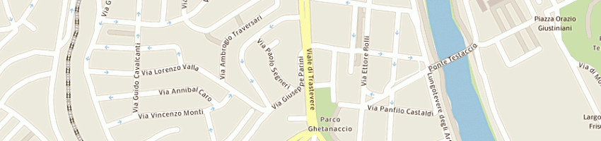 Mappa della impresa societa' giuseppe parini a ROMA