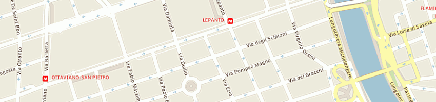 Mappa della impresa davos di maurizio e maria teresa papaleo snc a ROMA