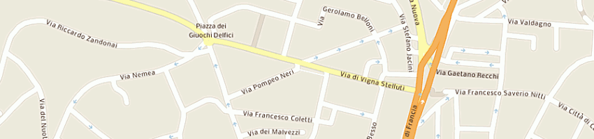 Mappa della impresa e e g di elisabetta lavagna sas a ROMA