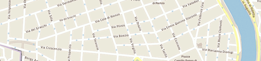 Mappa della impresa quarantagradi srl a ROMA