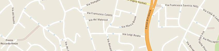 Mappa della impresa stelluti club srl a ROMA