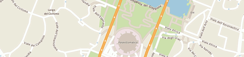 Mappa della impresa all events spa a ROMA