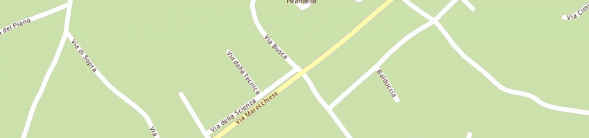 Mappa della impresa pizi antonio a SANTARCANGELO DI ROMAGNA