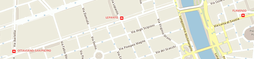 Mappa della impresa gregori claudio a ROMA