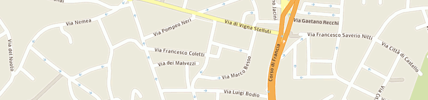 Mappa della impresa moda smart srl a ROMA