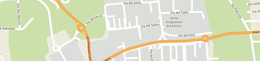 Mappa della impresa il melograno srl a SANTARCANGELO DI ROMAGNA