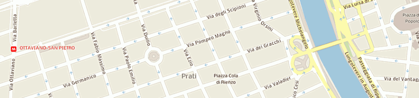 Mappa della impresa dpm di perri domitila flavia e c sas a ROMA