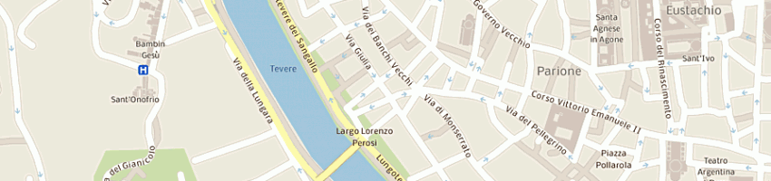 Mappa della impresa dipartimento centrale giustizia minorile a ROMA