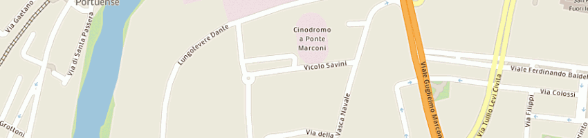 Mappa della impresa azienda municipale ambiente a ROMA