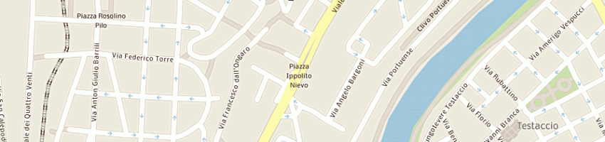 Mappa della impresa portuense arredamenti srl a ROMA