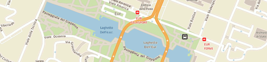 Mappa della impresa condominio viale america 9395 a ROMA