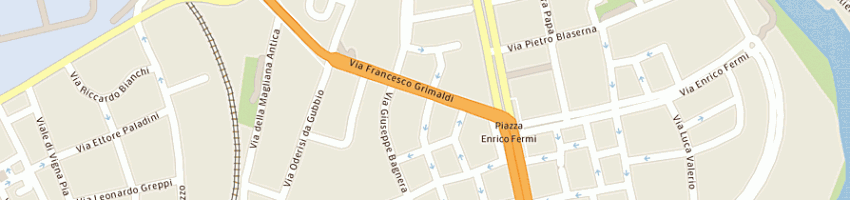Mappa della impresa unicredit banca spa a ROMA