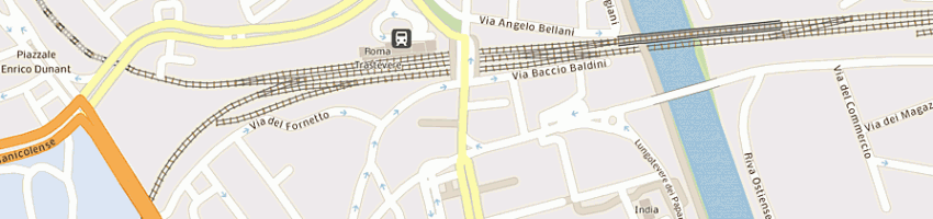Mappa della impresa mac - bar adriano di astrologo renato e c - societa in nome collettivo a ROMA
