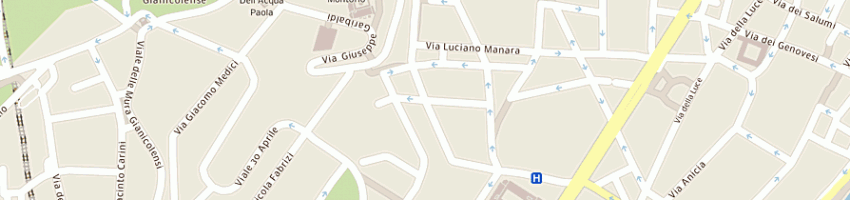 Mappa della impresa ambulatorio veterinario francesca la rocca a ROMA