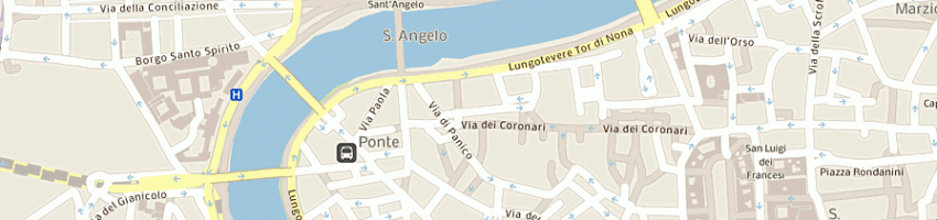 Mappa della impresa cassiopea di chicca olivetti a ROMA
