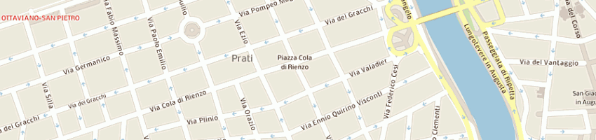 Mappa della impresa il ristoro snc di cirulli franco e c a ROMA