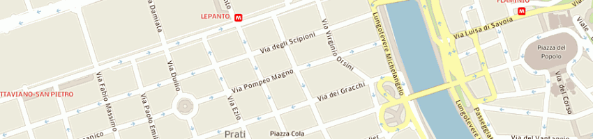 Mappa della impresa rpt relazioni pubbliche turistiche di sergio piscitello e c sas a ROMA