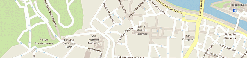 Mappa della impresa istituto professionale di stato per commercio giulio romano a ROMA