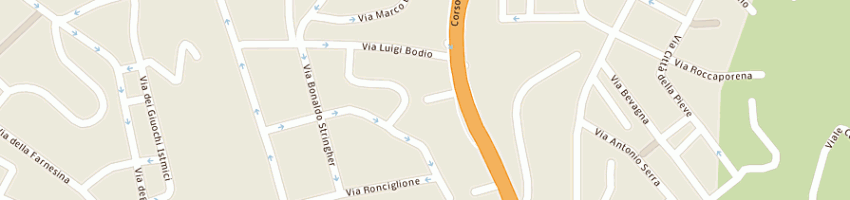 Mappa della impresa giolli srl a ROMA