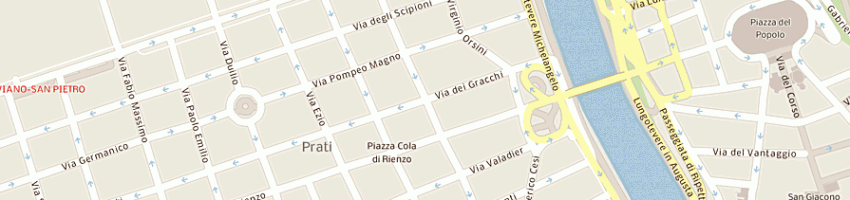 Mappa della impresa soc finanziaria laziale di sviluppo filas spa a ROMA