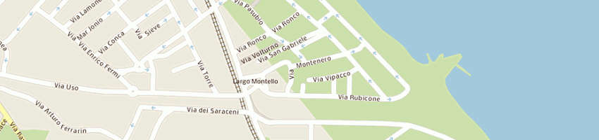 Mappa della impresa albergo gloria a BELLARIA IGEA MARINA