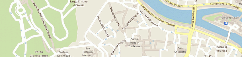 Mappa della impresa studio immobiliare coronari srl a ROMA