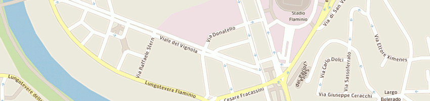 Mappa della impresa albergo villa glori a ROMA