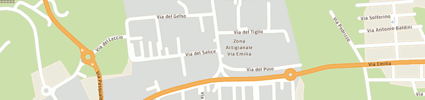 Mappa della impresa campidelli srl a SANTARCANGELO DI ROMAGNA