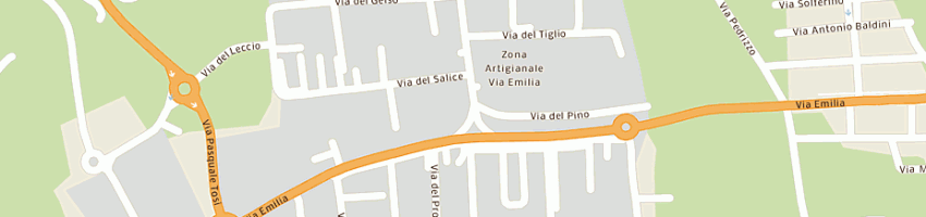 Mappa della impresa project srl a SANTARCANGELO DI ROMAGNA
