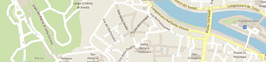 Mappa della impresa zarroli fernanda a ROMA