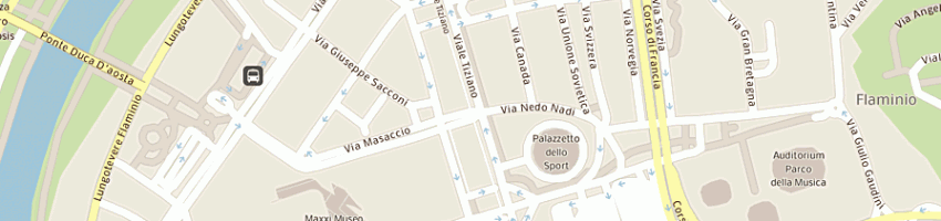 Mappa della impresa universitalia srl a ROMA