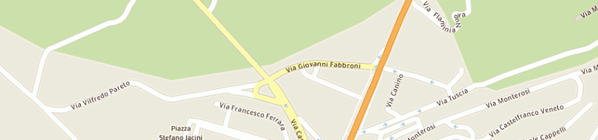 Mappa della impresa tks i teatranti soc coop a rl a ROMA